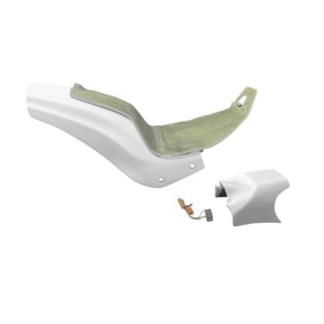 Crook Series Short Bakskärm till  Harley Davidson Street Bob, Softail Standard 180-200 hjul