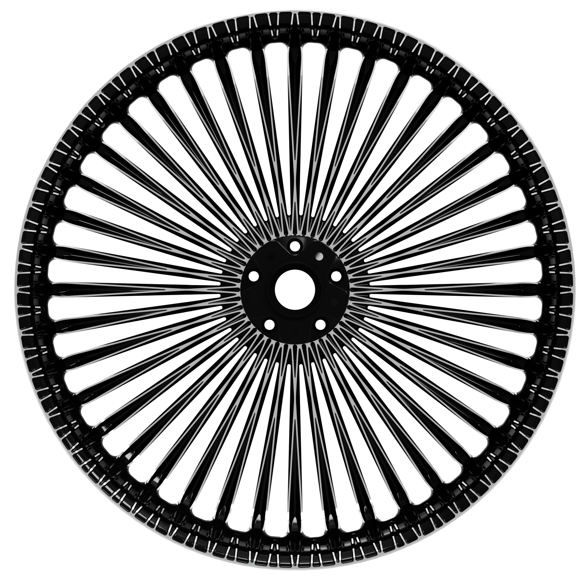 Sly Spoke Smidda CNC  for hjul Till Harley Davidson 2008-2023 - Bild 3