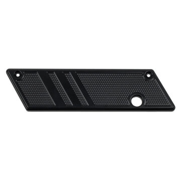 Latch Covers Stripes Black