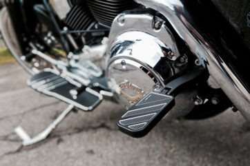 Stripes Passagerar fotplattor till Harley Davidson - Bild 2