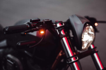 Imperceptible Front LED Blinkers E-märkt till Harley Davidson 2018 och nyare Softail - Bild 2