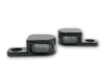 Imperceptible Front LED Blinkers E-märkta till Harley Davidson 1998-2014 Softail - Bild 3