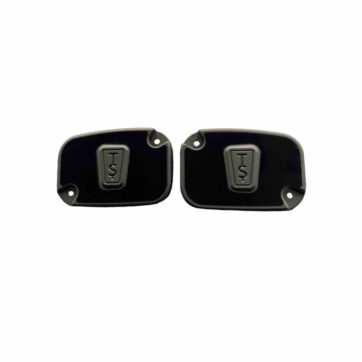 "Black Series" koppling och broms- cylinder covers/lock till Harley Davidson Touring 2017 och nyare