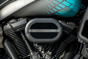 "Black Series" Insug /Luftifilter till Harley Davidson Milwaukee-8 - Bild 2