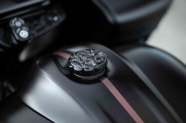"Diamond Series" Tanklock till Harley Davidson - Bild 5