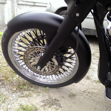 T&S Wrapper Framskärm för   23"framhjul Passande Harley Davidsom Touring 1996-2013 - Bild 6
