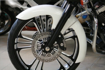 T&S Wrapper Framskärm för   23"framhjul Passande Harley Davidsom Touring 1996-2013 - Bild 8