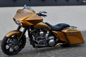 Stretched Side Covers for Harley Davidson Touring 1998-2008 models - Bild 2