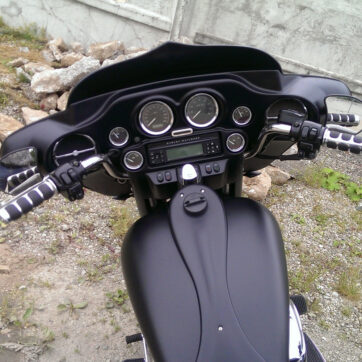Lackeringsbar vintruta till Harley Davidson  FLHX/FLHT 1996-2013 - Bild 3