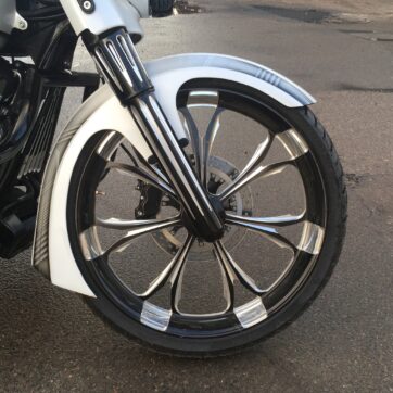 HD Pro Framskärm till 23" framhjul Passande Touring 1996-2013 - Bild 2