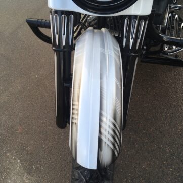 HD Pro Framskärm till 23" framhjul Passande Touring 1996-2013 - Bild 3