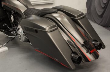 Magnus Stretched Rear Fender for Harley Davidson Touring 2014 up models - Bild 2