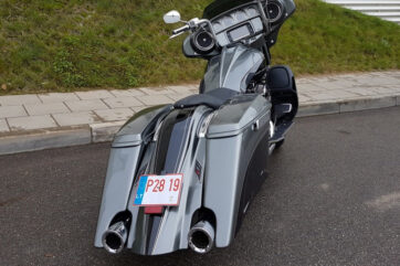 Magnus Stretched Rear Fender for Harley Davidson Touring 2014 up models - Bild 7