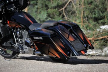Set Skärm Och sidoväskor Magnus till Harley Davidson Touring 2014 och nyare - Bild 6