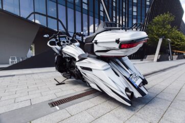 Set Skärm Och sidoväskor Magnus till Harley Davidson Touring 2014 och nyare - Bild 10