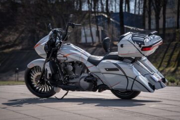 Magnus sidpokåpor och tankkåpor set passande Harley Davidson Touring 2014 och nyare - Bild 8