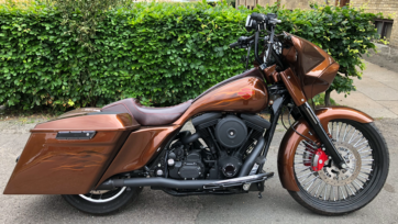 Rocca Sidopaneler och Tankkåpor set tillHarley Davidson Touring 2014 och nyare - Bild 3