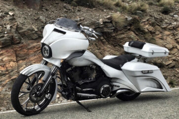 T&S Frontkåpa yttre Till Harley Davidson Touring 2014 och nyare - Bild 5