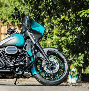 T&S Wrapper Framskärm för 5.5x 21" hjul Passande Harley Davidson Touring 2014-2023 - Bild 2