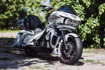 Bolt on Custom Kylar Cover Till  Harley Davidson Milwaukee8 - Bild 7