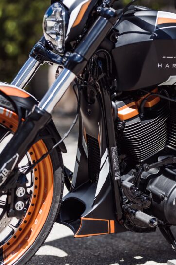 Sinner Line Kylar Cover till M8 Harley Davidson Softail - Bild 5