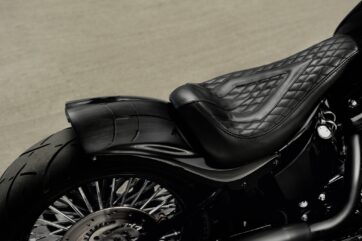 Outlaw Series kort Bakskärm till Harley Davidson Softail 2007-2017 - Bild 3