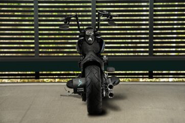 Outlaw Series kort Bakskärm till Harley Davidson Softail 2007-2017 - Bild 5