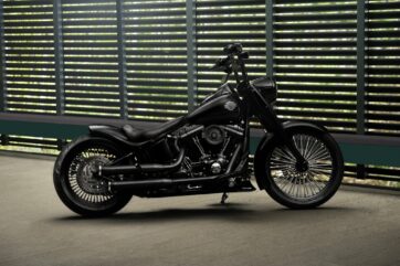 Outlaw Series kort Bakskärm till Harley Davidson Softail 2007-2017 - Bild 2