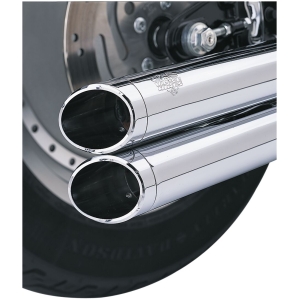 EXHAUST SLASH CUT TIPS