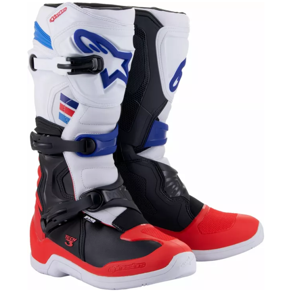 BOOT TECH3 WT/RD/BL 7 (40,5)