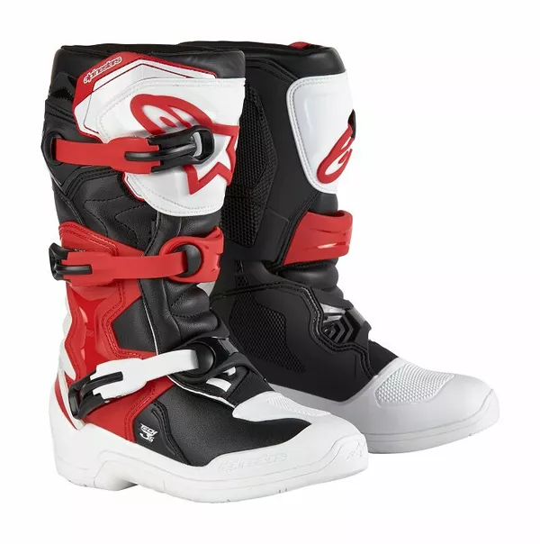 TECH3S YOUTH WT/BK/R 8 (42)