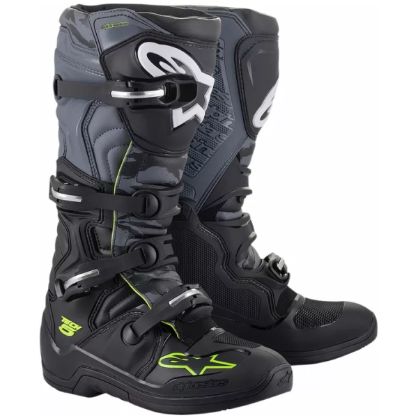 BOOT TECH5 BK/GY/YL FL 8 (42)