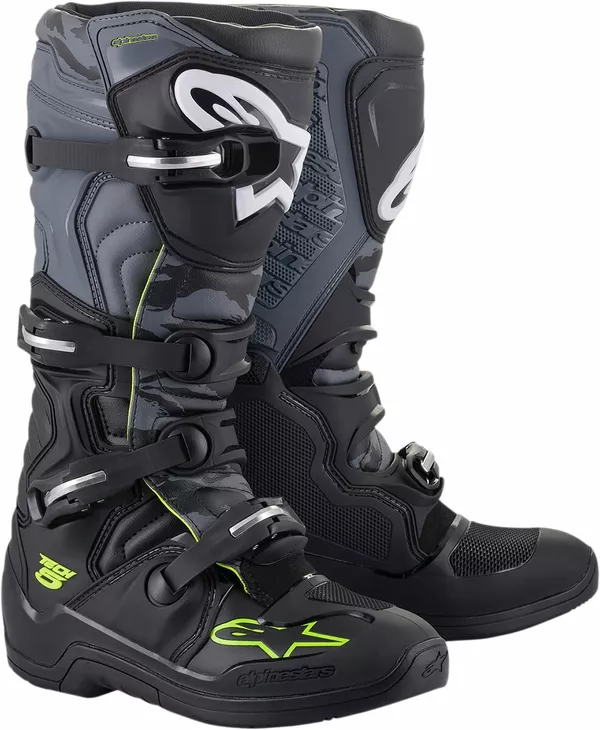 BOOT TECH5 BK/GY/YL FL 8 (42)