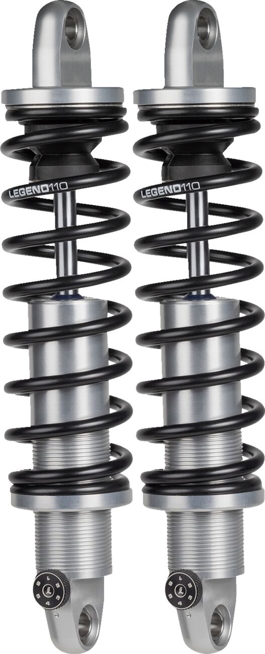 SHOCKS REVO-A 12" STANDARD ADJUSTABLE COIL CLEAR