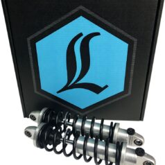 SHOCKS REVO-A 12" STANDARD ADJUSTABLE COIL CLEAR