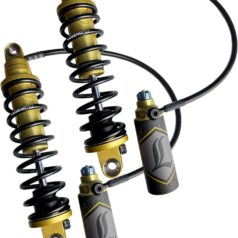 REVO-ARC Gold Remote Reservoir HeavyDuty 14″ – HD Touring 99-08