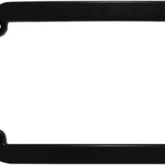 LICENSE PLATE FRAME LIGHTED BLACK