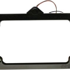 LICENSE PLATE FRAME WITH LIGHT BLACK