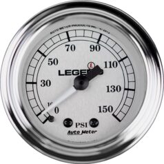 GAUGE AIR PRESSURE LED SILVER