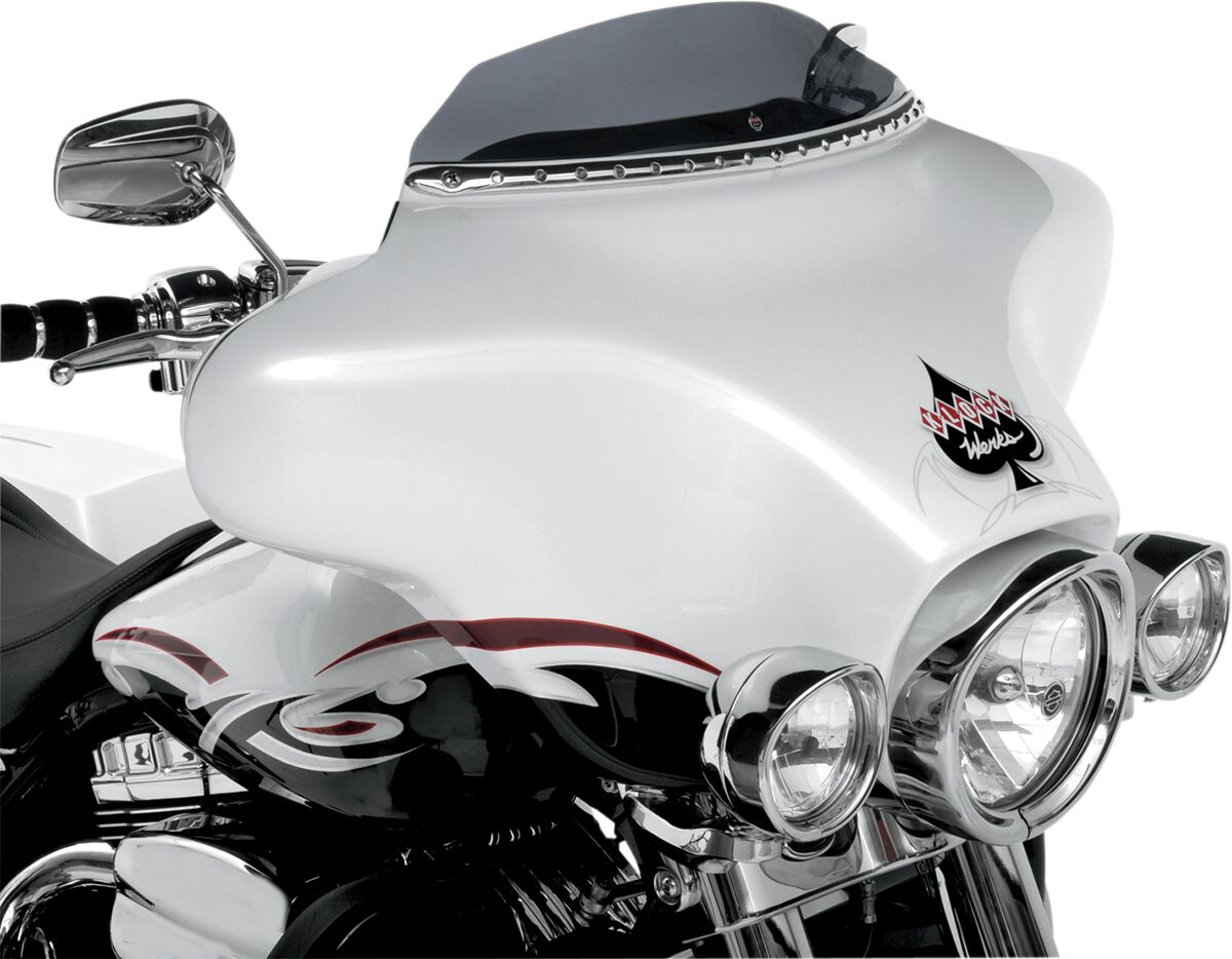 FLARE WINDSHIELD 3.5" SMOKE FLH TÜV