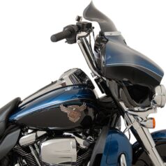 FLARE WINDSHIELD 8.5" DARK SMOKE FLH