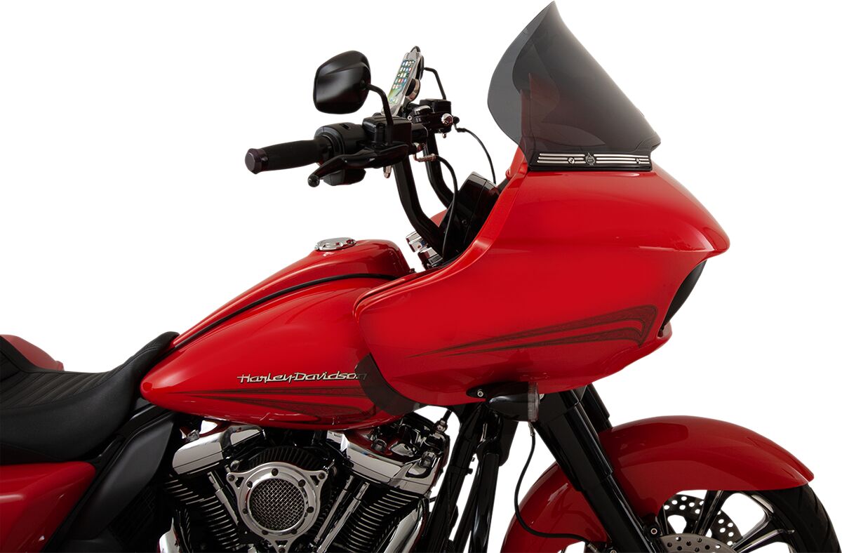 WINDSHIELD FLARE PRO TOURING 12" ROAD GLIDE DARK SMOKE