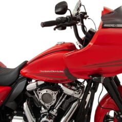 WINDSHIELD SPORT FLARE SUPER LOW 6" ROAD DARK SMOKE