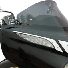 WINDSHIELD FLARE SHORT 10" INDIAN DARK SMOKE