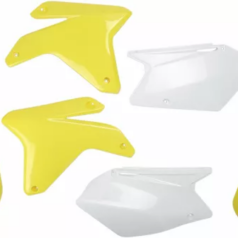 SUZUKI - gul/vitt -  RMZ450 05-06 OEM