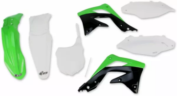 KAWASAKI - svart/grön/vit -  KXF450 13-15 OEM