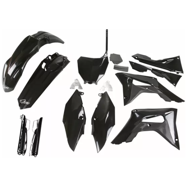 HONDA - svart - CRF450R 17-20 / CRF250 18-21  ink airbox