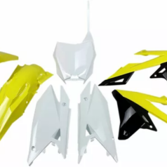 SUZUKI - svart/gul RMZ250 19-25/450 18-25 OEM