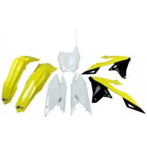 SUZUKI - svart/gul RMZ250 19-25/450 18-25 OEM