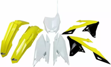 SUZUKI - svart/gul RMZ250 19-25/450 18-25 OEM